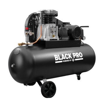 Dviejų cilindrų kompresorius Black Pro B3800B 10 bar 3 AG / 2,2 kW 289,3 l/min 150 l