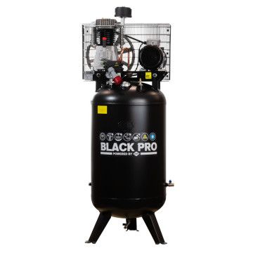 Dviejų stūmoklių kompresorius Black Pro NB5 11 bar 5,5 AG / 4 kW 465,8 l/min 270 l (pioninis)
