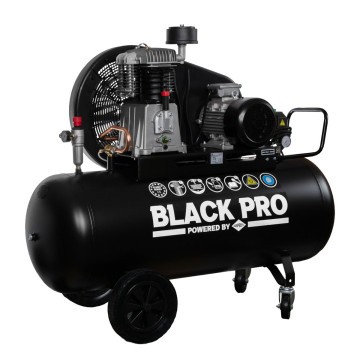 Dviejų stūmoklių kompresorius Black Pro NB7 11 bar 7,5 AG / 5,5 kW 652,2 l/min 270 l
