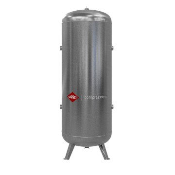Suspausto oro talpa 1000 l vertikalus cinkuotas 16 bar
