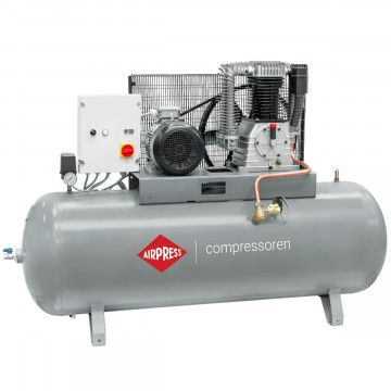 Dvipusis kompresorius HK 1500-500 SD Pro 14 bar 10 AG/7,5 kW 400V 596 l/min 500 l - žvaigždė-trikampio jungtis