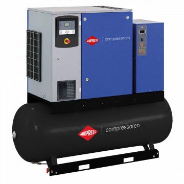 Sraigtinis kompresorius APS 10DD IVR Combi Dry 12.5 bar 10 AG/7.5 kW 270-1260 l/min 500 l
