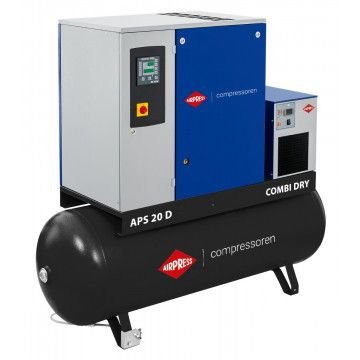Sraigtinis kompresorius APS 20D Combi Dry 10 bar 20 AG/15 kW 1790 l/min 500 l