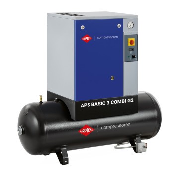 Sraigtinis kompresorius APS 3 Basic G2 Combi 10 bar 3 AG/2.2 kW 294 l/min 200 l
