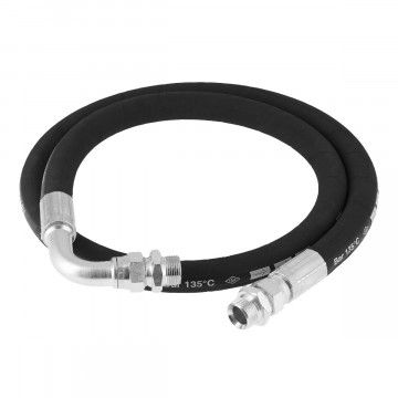 Aukšto slėgio žarna 3/4" 1 m 105 bar - tiesioginė + kampinė galvutė