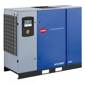 Sraigtinis kompresorius APS 30BD Dry 10 bar 30 AG/22 kW 3320 l/min