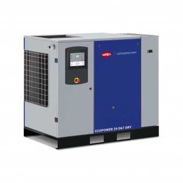 Sraigtinis kompresorius EcoPower 30D Dry 10 bar 30 AG/22 kW 3294 l/min