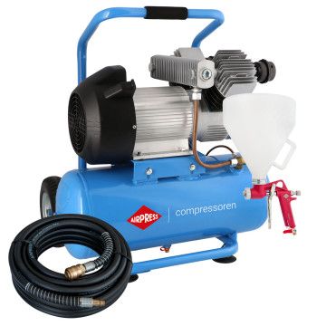 Kompresorius LM 25-350 + rinkinys dekoratyviniams tinkams klijuoti