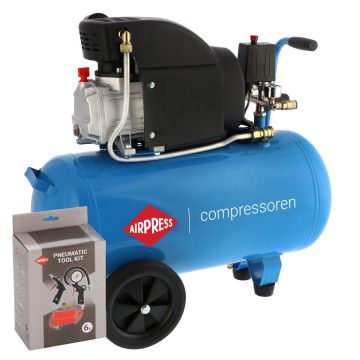 Compressor HL 325-50 8 bar 2.5 hp 195 l/min 50 l Plug & Play 