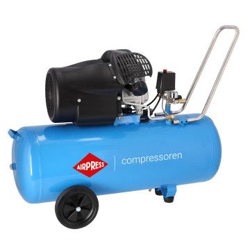 Dviejų cilindrų kompresorius HL 425-100V 8 bar 3 AG/2.2 kW 260 l/min 100 l