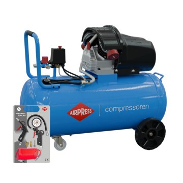 Kompresorius HL 425-90V 10 bar 3 AG/2.2 kW 419 l/min 90 L + komplektas