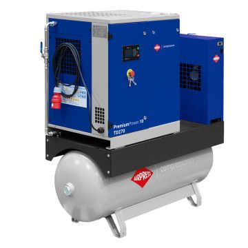 Sraigtinis kompresorius PremiumPower 10 TD270 | 10 AG / 7,5 kW | 328–1081 l/min | 270 l