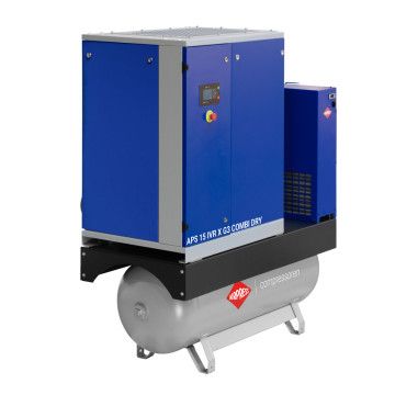 Sraigtinis kompresorius APS 15 IVR X G3 Combi Dry 10 bar 15 AG/ 11 kW 544-1579 l/min 270 l