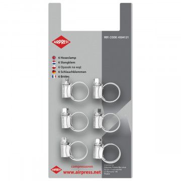 Žarnos įtempimo juostos blisteryje 6 vnt.