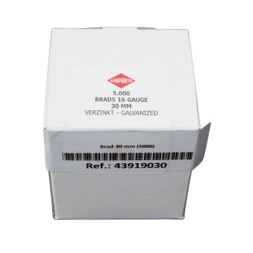 Mini nagas / smeigė / TYP "T" - 2,7mm x 30mm - /4 000 vnt. / priklauso 45438-5