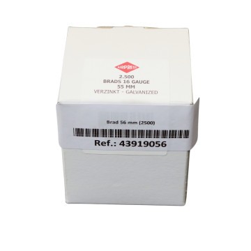 Mini nagas / smeigė / TYP "T" - 2,7mm x 55mm - /4 000 vnt. / priklauso 45438-5