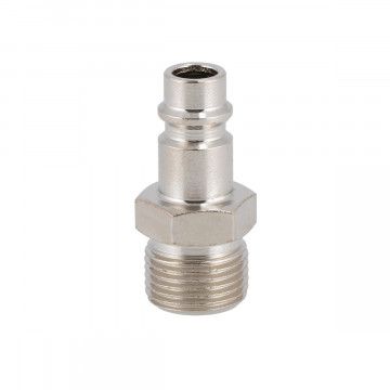 Plieninė jungtis žarnai 3/8" kietas GZ Euro tipas