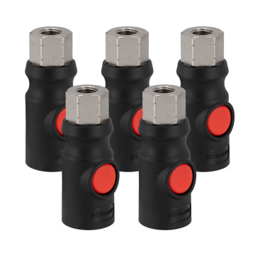 Saugioji greito jungimo mova 1/4″ su vidiniu sriegiu, 5 vnt.