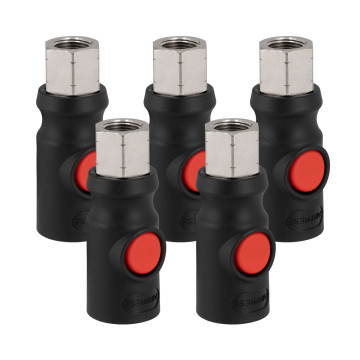 Saugioji greitoji jungtis 3/8” vidinis sriegis, 5 vnt.