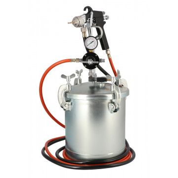 Purškimo pistoletas 8.5 l 5.5 bar antgaliu 2 mm