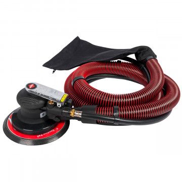 Pneumatinis orbitinis šlifuoklis 150 mm 1/4" 57 l/min su ištraukimu