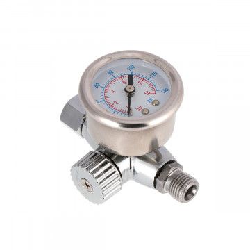 Reduktorius su manometru dažymo pistoletams 0-10 bar I05
