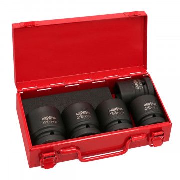 Pneumatiniai smūginiai antgaliai 1" - 5 dalių rinkinys