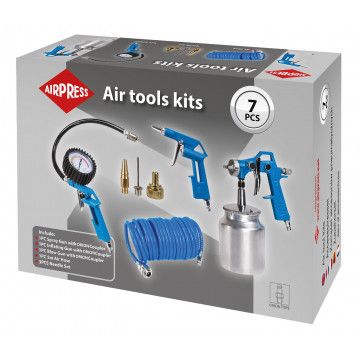 Air tool accessories set 7 parts