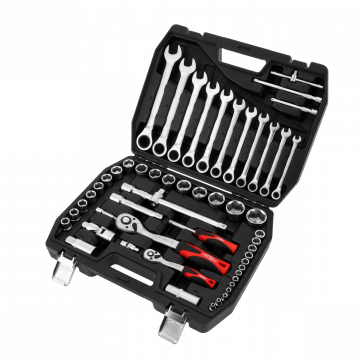 54 vnt, galvučių, raktų komplektas