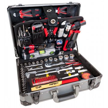 Aluminium Chrome Vanadium tool case 127 parts