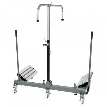 Vežimėlis ratams montuoti 1,5 tonos ant 5 ratukų