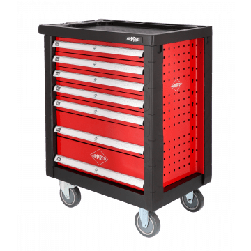 Profesionalus įrankių vežimėlis be įrangos