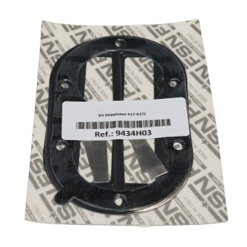 Kompresoriaus K17–K17C stūmoklinio siurblio tarpinės ir vožtuvų rinkinys