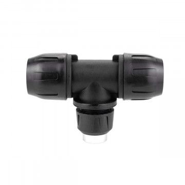 Redukcinė T-jungtis fi 20 x 1/2" x 20 mm GW