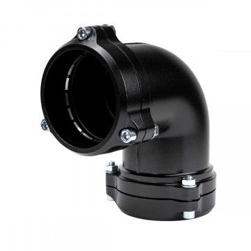 Vamzdžių jungtis 90° x 20 mm aliuminė