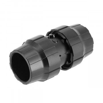 Tiesioginė vamzdžių jungtis fi 25 mm aliuminė