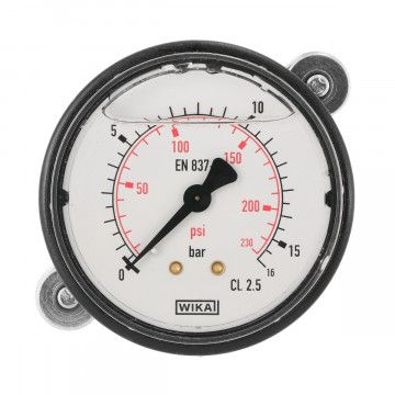 Manometer 63 mm 0-16 bar 1/4"