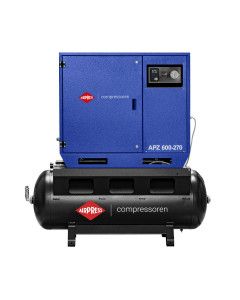 Tylus dvigubas stūmoklinis kompresorius APZ 600-270 10 bar 5.5 AG/4 kW 465 l/min 270 l