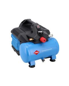 Mažas betepalinis dviejų cilindrų kompresorius LMO 6-126 8 bar 1 AG/0.75 kW 88 l/min 6 l tylus