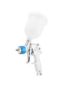 Mini paint spray pistol 2.5 bar 2.0 mm nozzle 600 ml cup