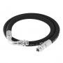 Aukšto slėgio žarna 1 1/2" 1 m 50 bar - tiesioginė + kampinė galvutė